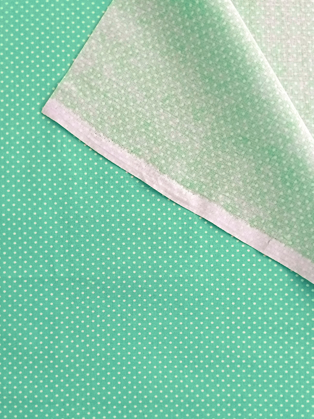 Ткань бязь плательная, рис. "Горох 2 мм", ширина 150 см, арт. 611