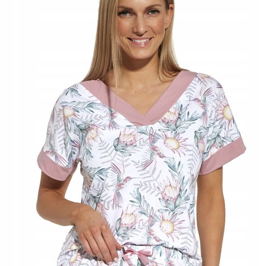 Пижама женская с коротким рукавом и бриджами Cornette 815/254