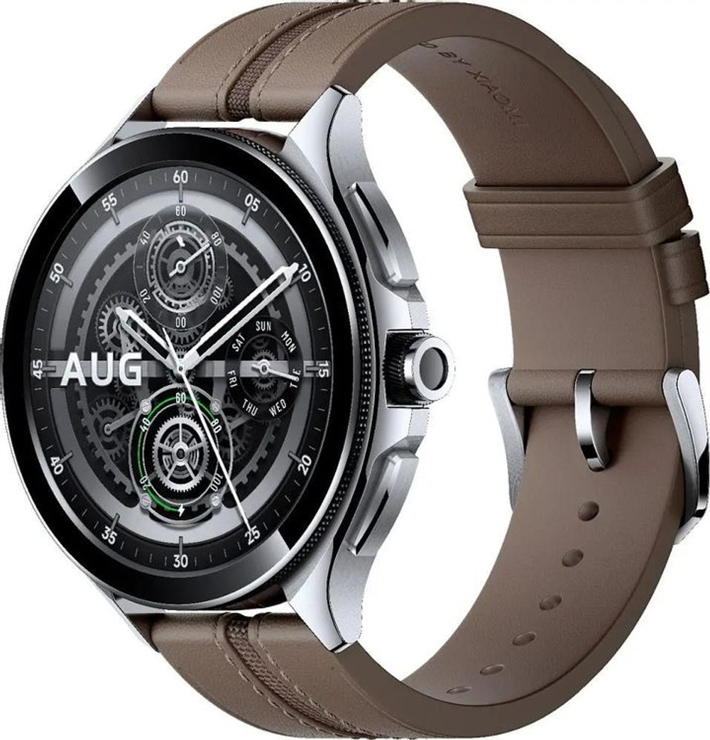 Смарт-часы Xiaomi Watch 2 Pro 46мм,  1.43",  с SIM,  коричневый/серебристый
