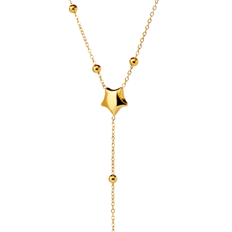 Колье Звездный Галстук – Золото