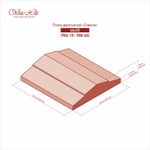 White Hills - Двускатные плиты «Тиволи» 906-10 (46x50)