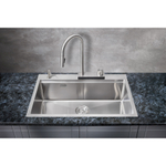 Мойка для кухни Milacio Denia 75 Steel MC.77420 сталь нержавеющая