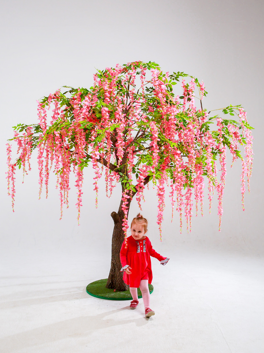 Искусственное дерево "Глициния Розовая Classic" 2,3 м