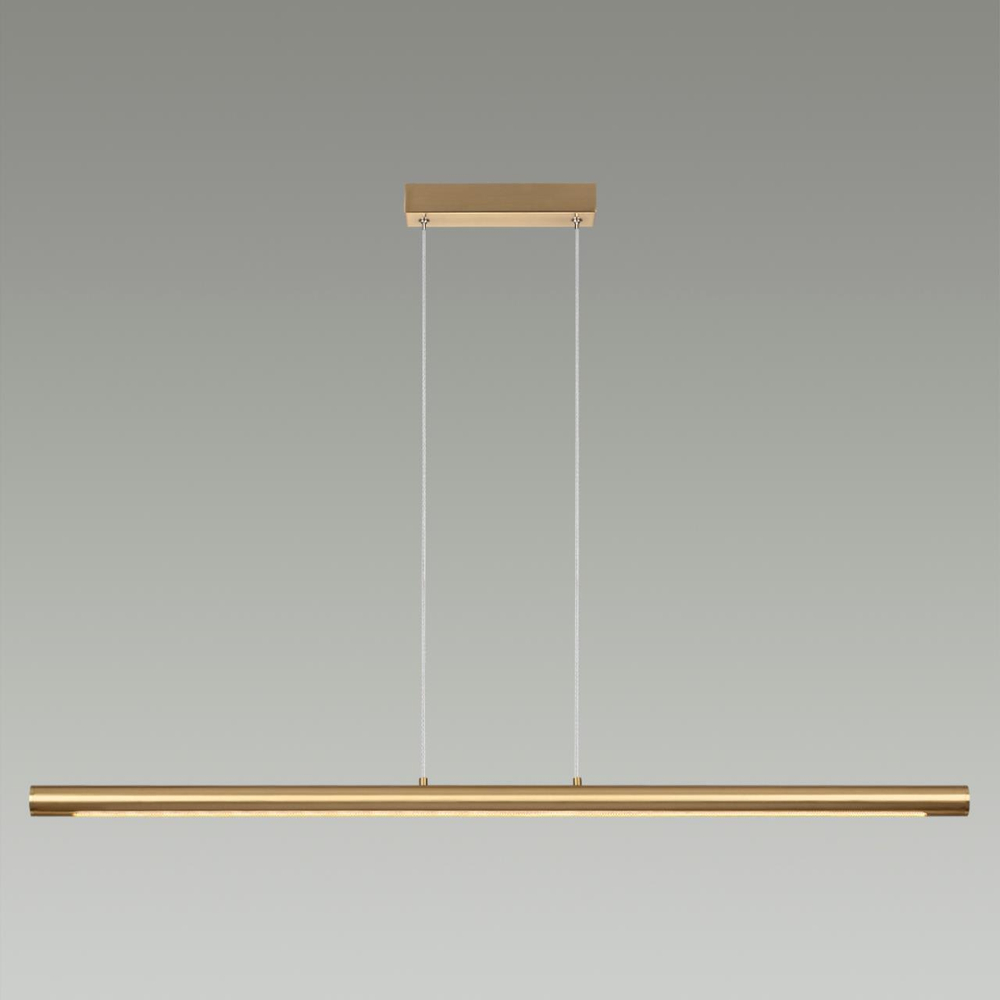 6644/45L HIGHTECH ODL24 301 античная бронза/металл/акрил Подвесной светильник IP20 LED 49W 3000K 220V MALI