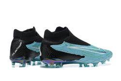 Бутсы Nike Phantom GX Elite FG (Черный+бирюзовый)