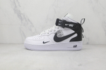 Купить Nike Air Force 1 Mid Utility White Black в Москве