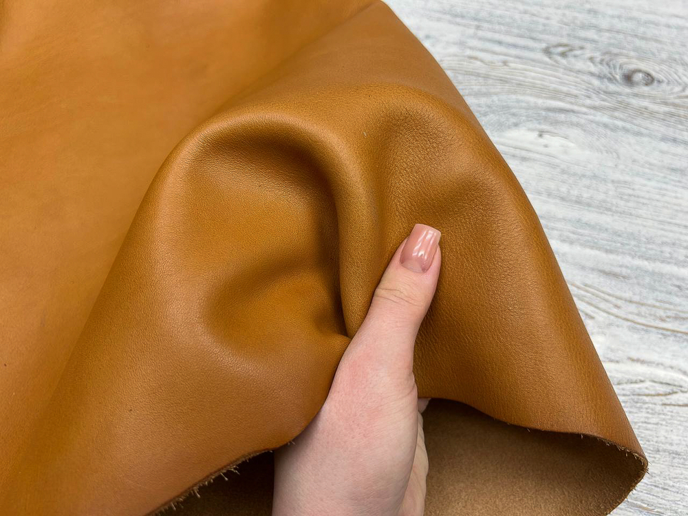 Кожа для мастеров кожевников Etrusco Grain Honey (1,5-1,7 мм)