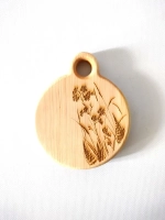 Доска разделочная из дерева сервировочная