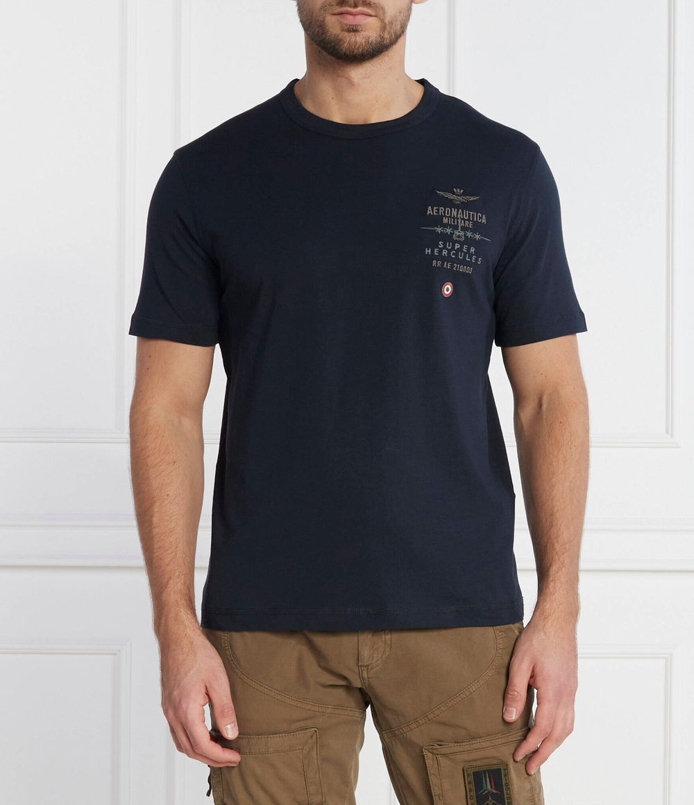 Футболка Aeronautica Militare - темно-синий(TS2135J597)
