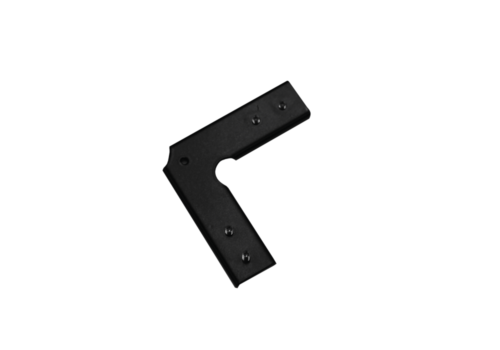 L-образный соединитель 90" для трекового шинопровода,  черный