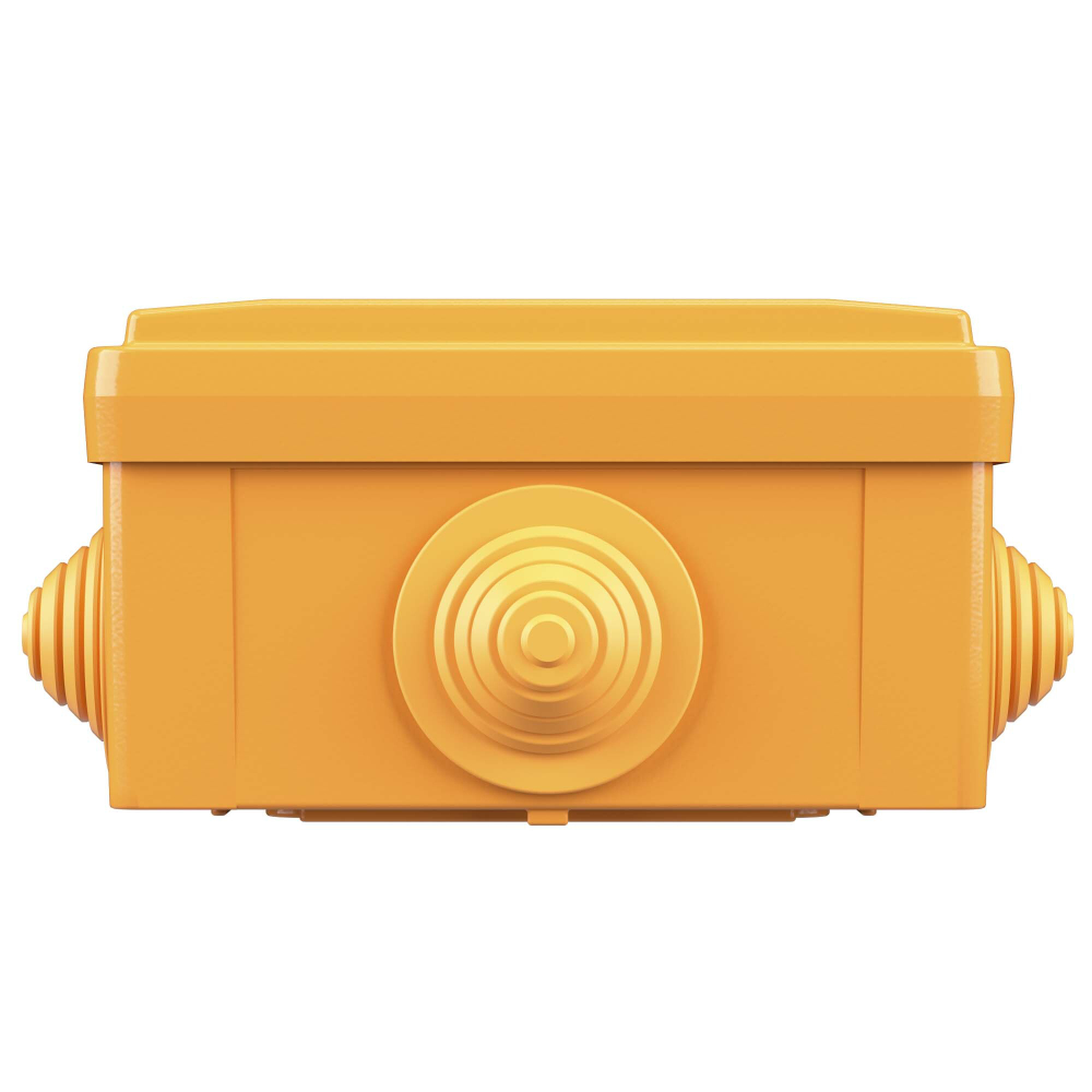 Коробка пластиковая FS с кабельными вводами и клеммниками, IP55, 100х100х50 мм, 5р, 450V, 20A, 10 мм2