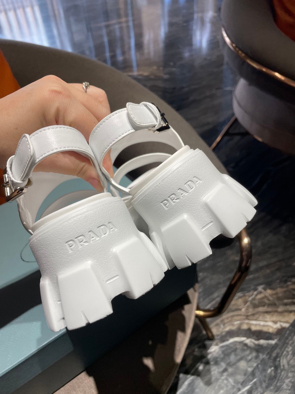 Сандали Prada