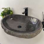 Раковина из речного камня RS-64999 66*49*15 0858