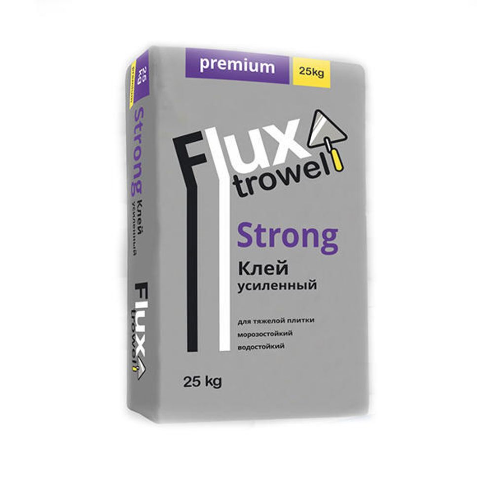 КЛЕЙ УСИЛЕННЫЙ FLUX STRONG Д КАФЕЛЯ 25КГ 132-25