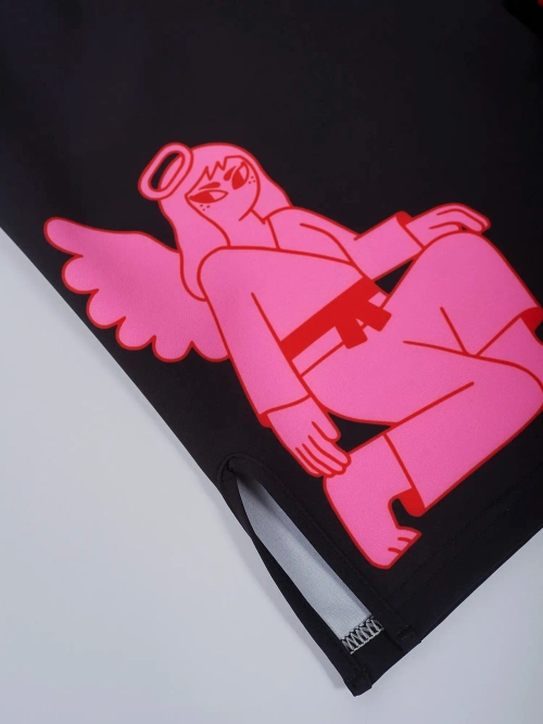 Шорты MANTO TWO SIDES чёрные