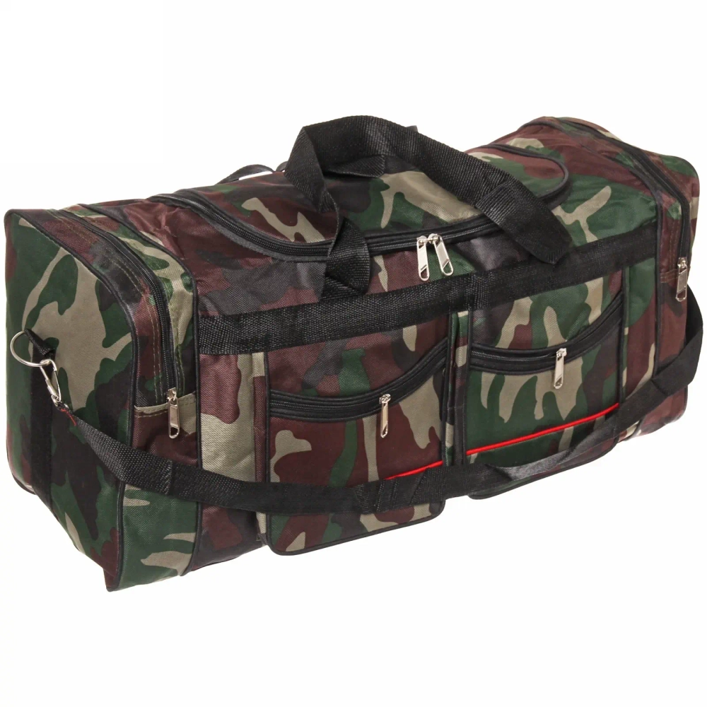 Сумка дорожно-спортивная «Ultramarine - Хаки», 5 отделений, цвет зеленый, 65*30*24см