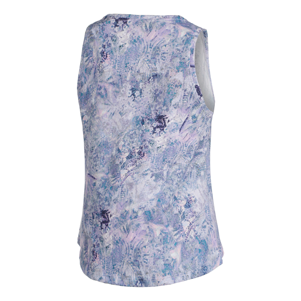 Женская теннисная майка Nike Dri-Fit Pro All Over Print Tank Top Women - Lilac, White