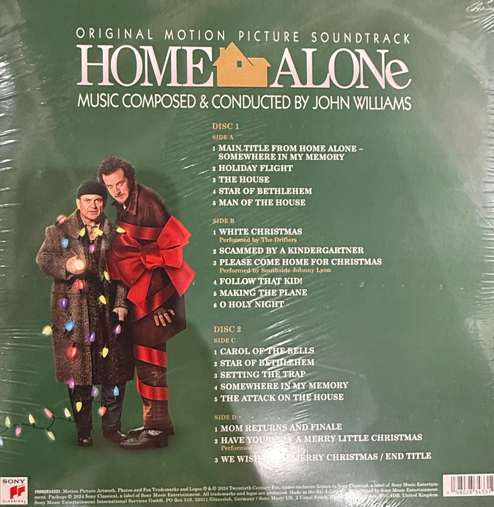 Виниловая пластинка Home Alone - Original Motion Picture Soundtrack 2LP Red/Gold