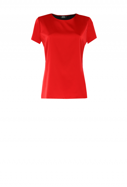 Футболка свободного кроя красная 16-19 SS