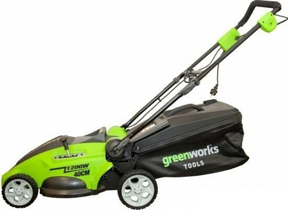 Газонокосилка электрическая GREENWORKS GLM 1240 (25147) 25147