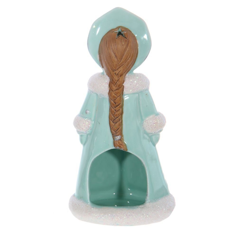 GAEM Подсвечник "Снегурочка, L8,5 W7 H16,5 см, 2в.