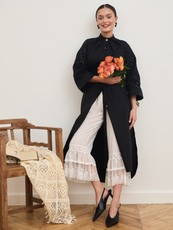 Платье кимоно ажурное