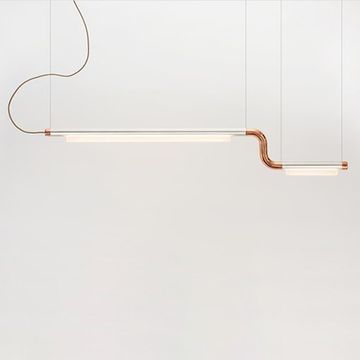 New Pipeline CM2 LED Linear Pendant Light By Caine Heintzman, from ANDlight