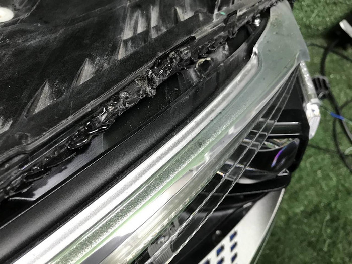 Фара левая Mercedes S W223 (20-нв) Digital Light