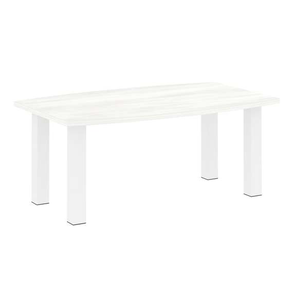 Yalta Стол переговорный LT.SP-3 Снежная Патина/Металл Белый 1800*1100*750