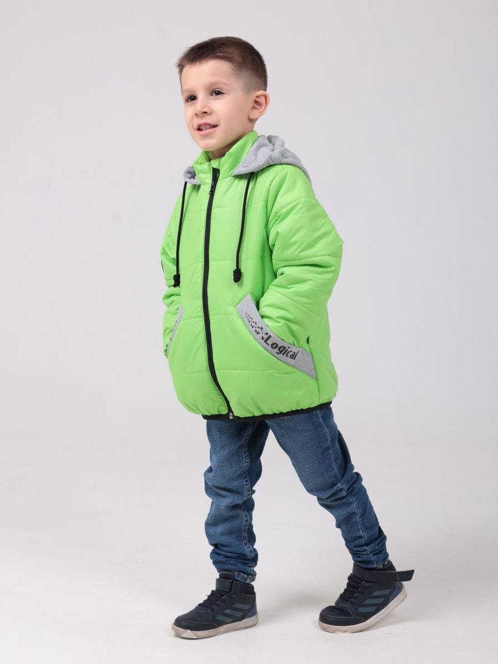 Куртка "Никита" р. 122, салат (Аксарт)