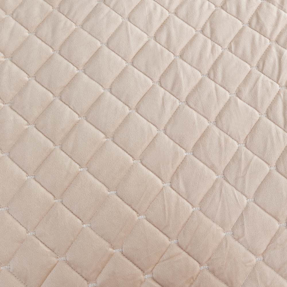 Велюровое покрывало ромб OVF004