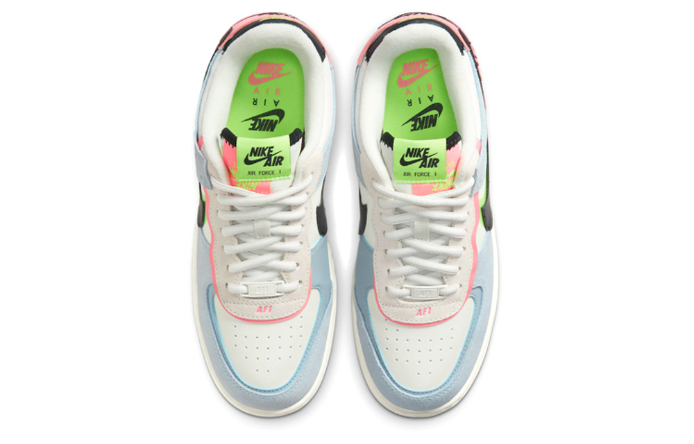 Кроссовки Nike Air Force 1 Low Shadow "Sunset Pulse" (Женская размерная сетка)
