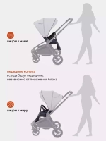 Коляска детская RANT basic "ENERGY" RA096 Grey