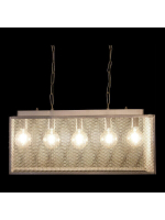 Потолочный светильник DKD Home Decor Металл (79 x 26 x 33.5 cm)