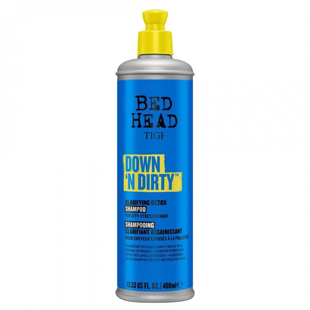 Tigi Bed Head Down N ’Dirty Шампунь-Детокс Для Волос 400мл