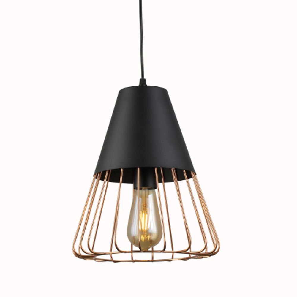 Светильник подвесной (подвес) Rivoli Kasimira 5050-201 1 х E27 60 Вт лофт - кантри