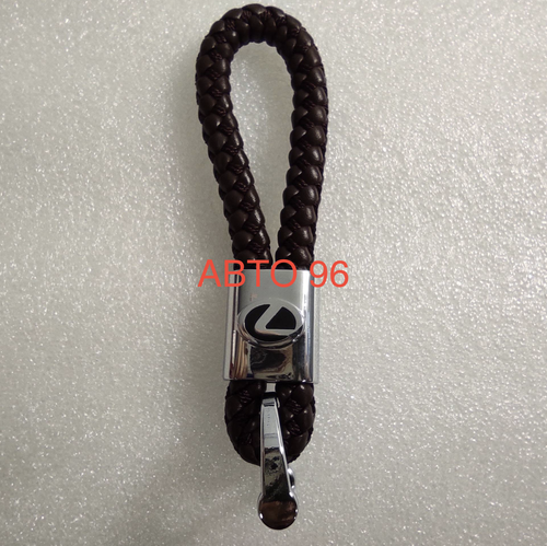 Брелок "Lexus" веревка (черный) (1 шт.) Оптом