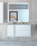 Тумба с раковиной Cezares BELLAGIO 100 Bianco Opaco