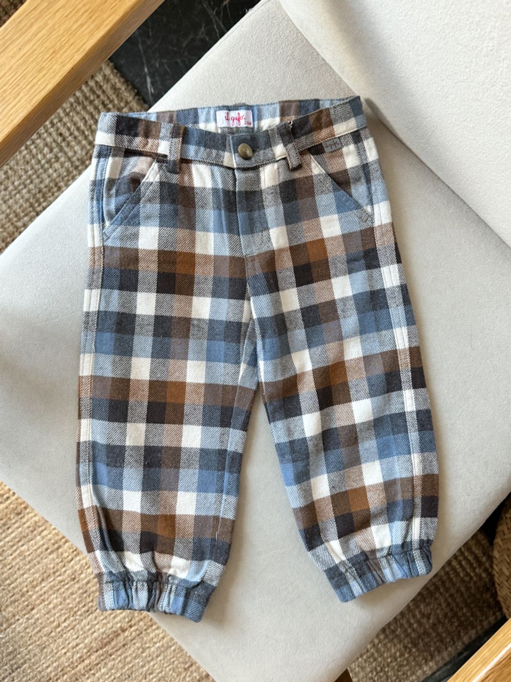 Хлопковые брюки Il Gufo, 92