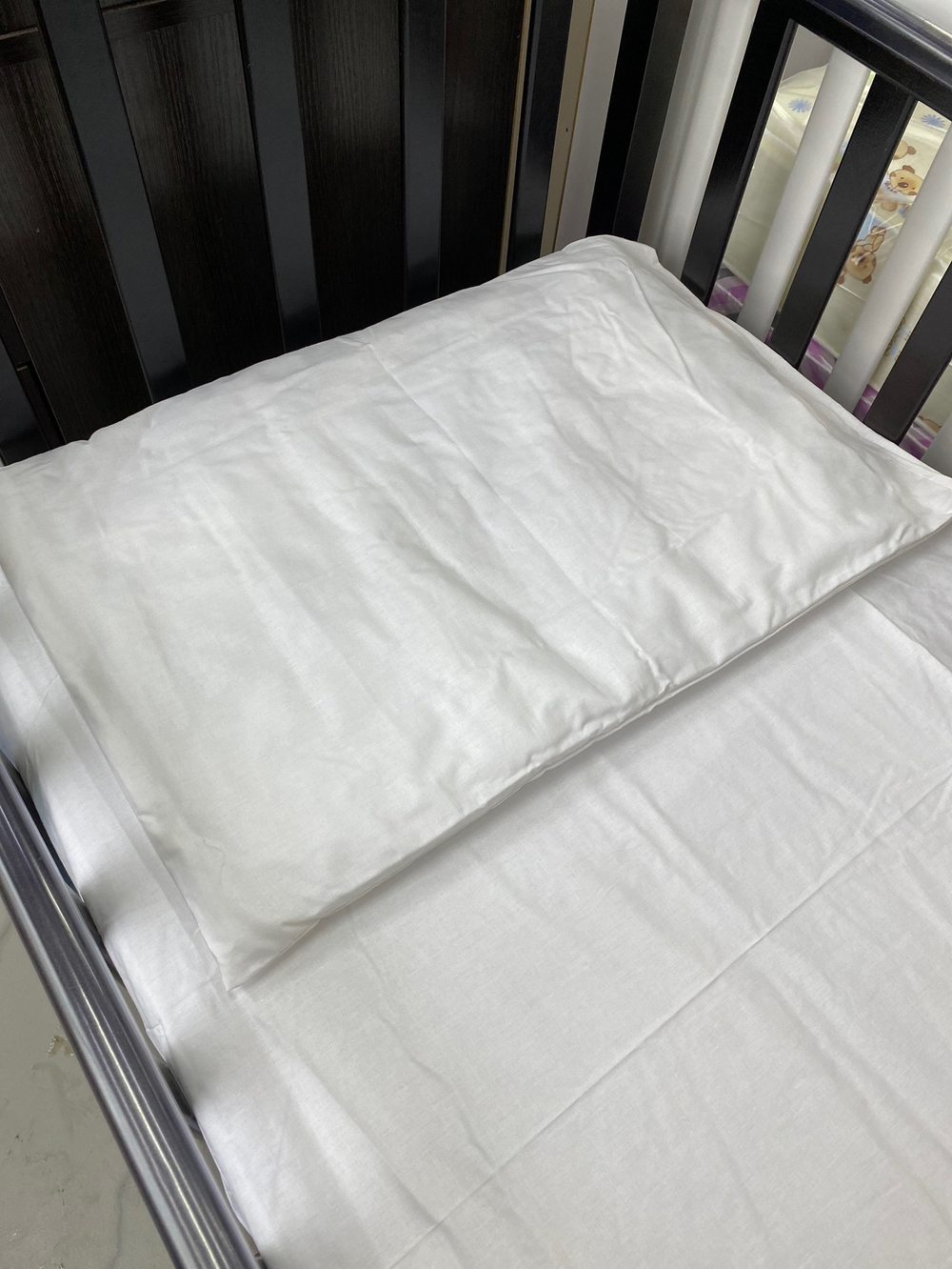 Комплект в кроватку 6-ти предметный (подушечки 17 предметов), "Белочка с орешком" поплин