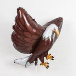 Шар (33"/84 см) Фигура, 3D, Белоголовый орел 1 шт.
