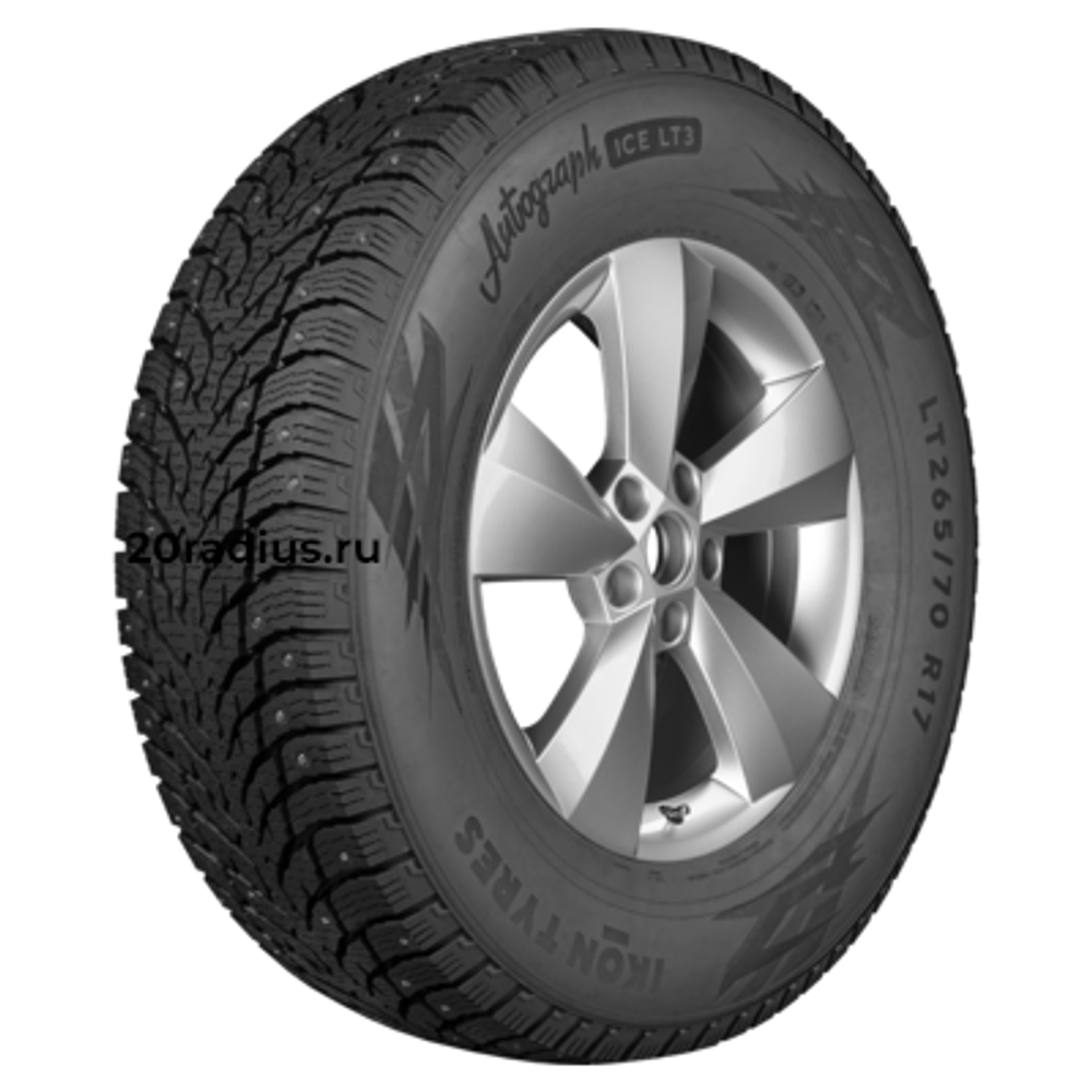 LT265/75R16C 119/116Q Autograph Ice LT3 TL (шип.)