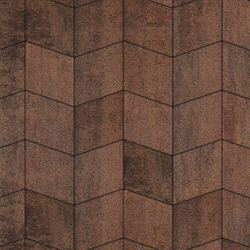 Тротуарная плитка РОМБ - Листопад гранит Шелковица