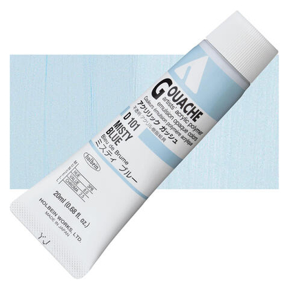 Holbein Acrylic Gouache 20 мл. 101 [А] Misty Blue