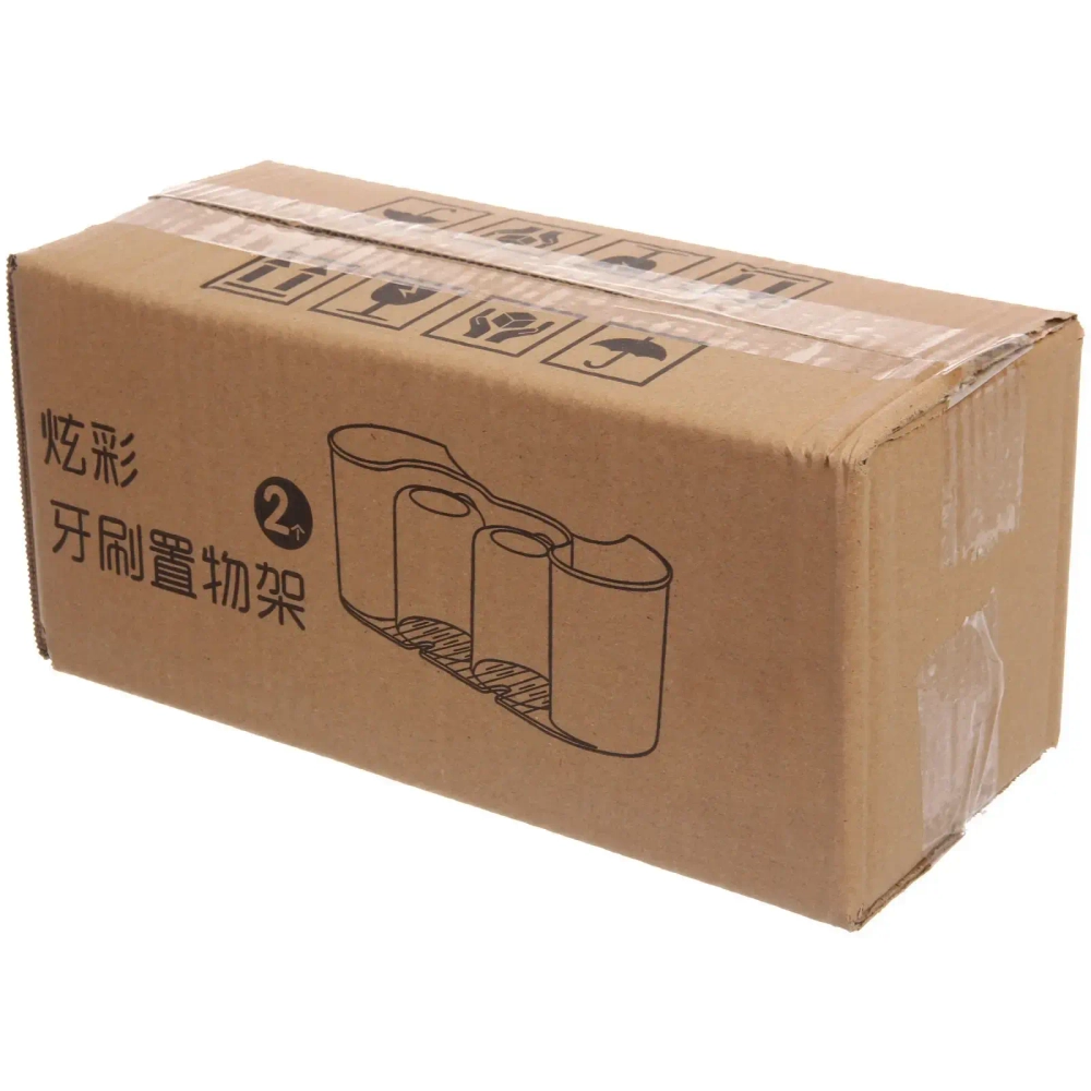 Подставка для умывальных принадлежностей «Универсальная» 2 стакана 6293