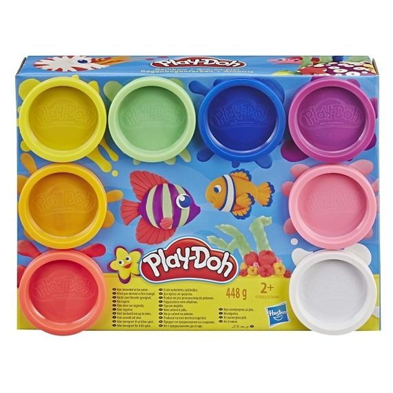 Play Doh Игровой набор пластилина, 8 цветов
