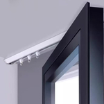 Алюминиевый карниз для штор, потолочный, однорядный / двухрядный