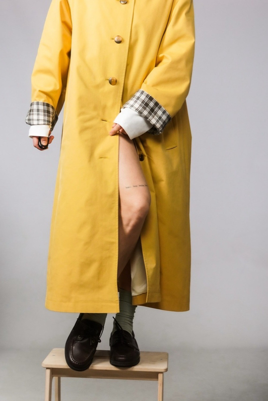 Плащ "Зое" Желток