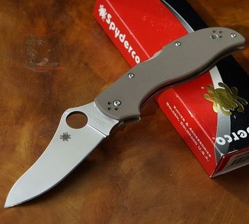 Складной нож Spyderco Stretch 2 90GBNPE2 c клинком из стали ZDP-189, рукоять G10
