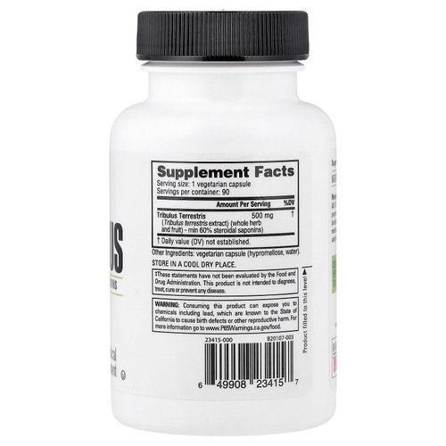 NutraBio, Якорцы, 90 капсул (500 мг в 1 капсуле)